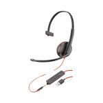 Наушники Poly BlackWire C3215 USB-C/A + 3.5mm HS Mono (8X227AA) Наушники Poly BlackWire C3215 USB-C/A + 3.5mm HS Mono (8X227AA)
