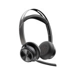 Навушники Poly Voyager Focus 2 MS Stereo USB-C + USB-C/A Adapter + Charging Stand Black (9T9J6AA) Навушники Poly Voyager Focus 2 MS Stereo USB-C + USB-C/A Adapter + Charging Stand Black (9T9J6AA)