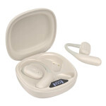 Наушники Choetech Open-ear з LED дисплеєм Beige (BH-T25-SK) Наушники Choetech Open-ear з LED дисплеєм Beige (BH-T25-SK)