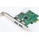 Контролер PCIe to USB Gembird (UPC-30-2P)