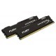 Модуль пам'яті для комп'ютера DDR4 16GB (2x8GB) 2400 MHz HyperX FURY Black Kingston Fury (ex.HyperX) (HX424C15FB2K2/16)