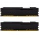 Модуль пам'яті для комп'ютера DDR4 16GB (2x8GB) 2400 MHz HyperX FURY Black Kingston Fury (ex.HyperX) (HX424C15FB2K2/16)
