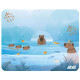 Коврик для мышки 2E Capybarra S Blue (2E-PAD-S-CAPY-BLUE)
