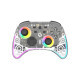 Геймпад GamePro GPX13T 2.4G/BT 5.1/USB/PC/iOS/Android RGB Transparent (GPX13T)