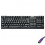 Клавіатура A4Tech KR-750-BLACK-PS2