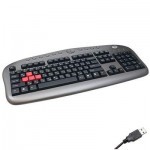 Клавиатура A4-tech KB-28 Game master (KB-28G-USB)