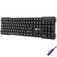 Клавіатура Gemix KB-160 black, PS/2