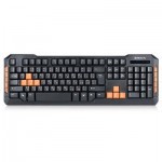 Клавиатура REAL-EL 8500 Gaming, USB, black