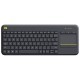 Клавіатура Logitech K400 Plus dark RU (920-007147)