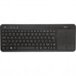 Клавиатура Trust Veza wireless touchpad UKR (21627)