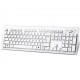 Клавіатура Genius SlimStar 130 White USB Ru (31300726104)
