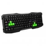 Клавіатура Esperanza EGK101 Green USB (EGK101GUA)