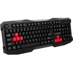 Клавиатура Esperanza EGK101 Red USB (EGK101RUA)