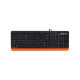 Клавіатура A4Tech FKS10 USB Orange