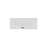 Клавіатура Maxxter KBM-C01W-UA USB UA White (KBM-C01W-UA)