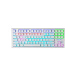 Клавіатура Aula F3032 White keycaps plus 21 Yellow keys KRGD Brown USB UA White (6948391201757)