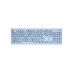 Клавіатура Canyon HKB-W01 Silent Wireless UA Blue (CNS-HKBW01BL)