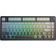 Клавіатура Aula F75 Gasket Reaper Switch Hot-Swap RGB Bluetooth/Wireless/USB UA Black/Grey (6948391209913)