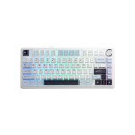 Клавиатура Aula F75 Leobog Reaper Hot-Swap PBT 2.4G Wireless/BT/USB UA White (6948391209241)