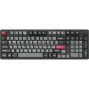Клавиатура GamePro Asgard Drakkar Keychron Super Red Switch Wireless/Bluetooth/USB UA Black (MK305BK)