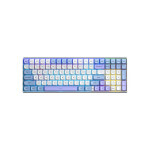 Клавіатура Aula S100pro RGB KRGD Red Switch Wireless/Bluetooth/Type-C UA White/Blue (6948391205762)
