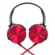 Гарнитура SONY MDR-XB450AP Red (MDRXB450APR.E)