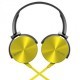 Гарнитура SONY MDR-XB450AP Yellow (MDRXB450APY.E)