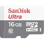 Карта памяти SANDISK 16GB microSD Class 10 UHS-I Ultra (SDSQUNS-016G-GN3MN) Карта памяти SANDISK 16GB microSD Class 10 UHS-I Ultra (SDSQUNS-016G-GN3MN)