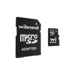 Карта памяти Wibrand 64GB mictoSD class 10 UHS-I (WICDXU1/64GB-A) Карта памяти Wibrand 64GB mictoSD class 10 UHS-I (WICDXU1/64GB-A)