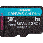 Карта памяти Kingston 1TB microSDXC сlass 10 UHS-I U3 V30 A2 Canvas Go Plus G4 (SDCG4/1TBSP) Карта памяти Kingston 1TB microSDXC сlass 10 UHS-I U3 V30 A2 Canvas Go Plus G4 (SDCG4/1TBSP)