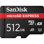 Карта памяти SanDisk 512GB microSDXC class 10 UHS-I U3 A1 Express (SDSQXFN-512G-GN4NN) Карта памяти SanDisk 512GB microSDXC class 10 UHS-I U3 A1 Express (SDSQXFN-512G-GN4NN)