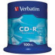 Диск CD Verbatim CD-R 700Mb 52x Cake box 100шт Extra (43411)