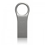 USB флеш накопичувач Silicon Power 32GB Firma F80 Metal Silver (SP032GBUF2F80V1S)