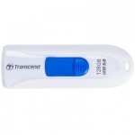 USB флеш накопичувач Transcend 128GB JetFlash 790 White USB 3.0 (TS128GJF790W)
