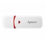 USB флеш накопичувач Apacer 64GB AH333 white USB 2.0 (AP64GAH333W-1)