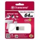 USB флеш накопичувач Transcend 64GB JetFlash OTG 880 Metal Silver USB 3.0 (TS64GJF880S)