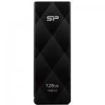 USB флеш накопичувач Silicon Power 128GB Blaze B20 Black USB 3.0 (SP128GBUF3B20V1K)