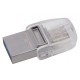 USB флеш накопитель Kingston 32GB DataTraveler microDuo 3C USB 3.1 (DTDUO3C/32GB)