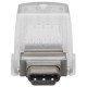 USB флеш накопитель Kingston 64GB DataTraveler microDuo 3C USB 3.1 (DTDUO3C/64GB)