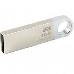 USB флеш накопичувач Goodram 8GB Unity Silver USB 2.0 (UUN2-0080S0R11)