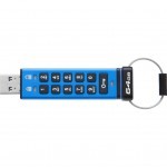 USB флеш накопичувач Kingston 64GB DT 2000 Metal Security USB 3.0 (DT2000/64GB)