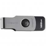 USB флеш накопичувач Kingston 128GB DT SWIVL Metal USB 3.0 (DTSWIVL/128GB)
