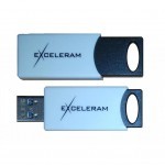 USB флеш накопичувач eXceleram 64GB H2 Series White/Black USB 2.0 (EXU2H2W64)