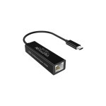 Адаптер USB3.1 Type-C to Ethernet RJ45 1000Mb 0.15m Choetech (HUB-R01-BK) Адаптер USB3.1 Type-C to Ethernet RJ45 1000Mb 0.15m Choetech (HUB-R01-BK)