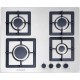 Варочная поверхность PERFELLI HGM 6430 INOX SLIM LINE