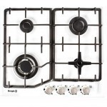 Варочна поверхня Borgio 6742-17 W (White Enamelled)