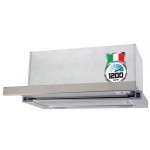 Вытяжка кухонная VENTOLUX GARDA 60 INOX (1200) IT Вытяжка кухонная VENTOLUX GARDA 60 INOX (1200) IT