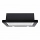 Вытяжка кухонная VENTOLUX GARDA 60 BK (800) LED
