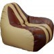 Крісло-мішок Примтекс плюс кресло-груша Simba Sport H-2201/H-002 S Beige-Brown (Simba Sport H-2201/H-002 S)