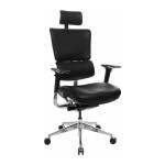 Офисное кресло GT Racer X-807 Black (X-807 Leather Black (P-02)) Офисное кресло GT Racer X-807 Black (X-807 Leather Black (P-02))
